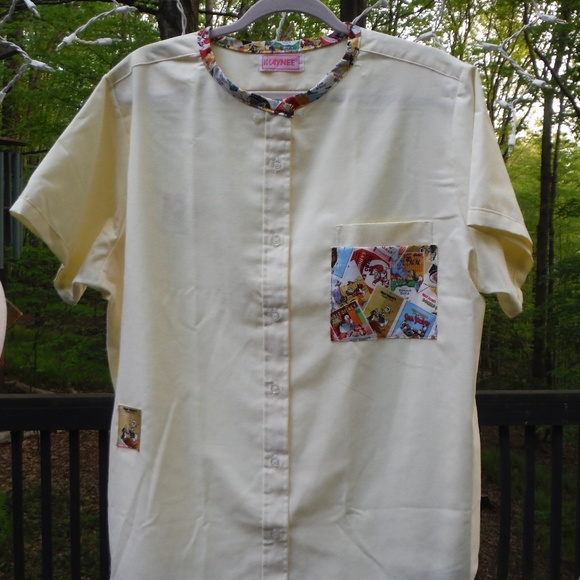 Donald Duck 2X Short Sleeve Shirt or Coverup - New - Picture 2 of 8